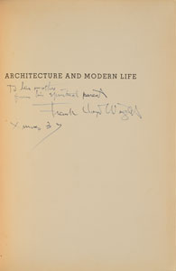 Lot #341 Frank Lloyd Wright - Image 1