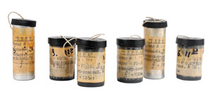 Lot #8443  Cosmonauts Set of (7) Flown Film Canisters - Image 5