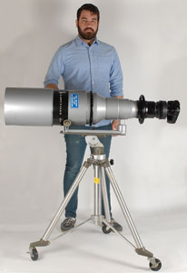Lot #8134  Omnitar 1000mm Apollo-Era Launch Camera Lens - Image 8