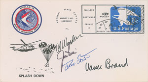 Lot #8347  Apollo 15 Signed Cover - Image 1