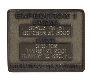Lot #8460  Expedition 1 Robbins Medal - Image 2