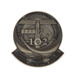 Lot #8454  STS-102 Robbins Medal - Image 1