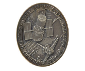 Lot #8458  STS-109 Robbins Medal - Image 1