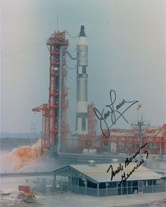 Lot #8097  Gemini 7 Signed Photograph - Image 1