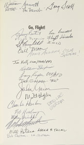 Lot #8177  Mission Control Signed Book - Image 1
