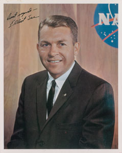 Lot #8101  Gemini 9: Elliot See Signed Photograph