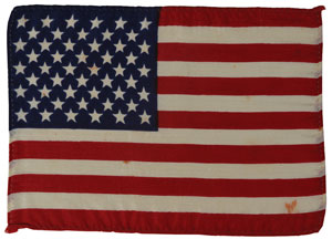Lot #8385  Apollo 17 Flown American Flag - Image 2