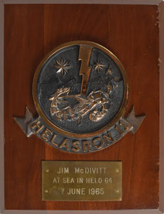 Lot #8090  Gemini 4: Jim McDivitt's Signed Plaque - Image 1