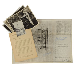 Lot #8020 Robert H. Goddard Signature and Early Rocketry Collection - Image 4