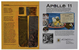 Lot #8267  Collection of Apollo 11 and 17 Kapton