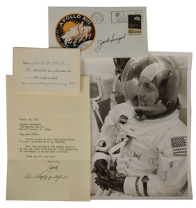 Lot #8311 Jack Swigert Collection of (3) Items