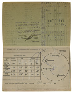 Lot #8442  SALUT-6 Training Astronavigation Catalog - Image 1