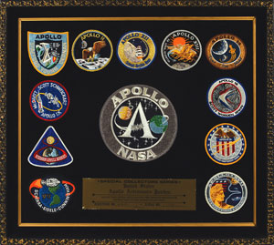 Lot #8176  Apollo Patch Display - Image 1