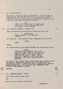 Lot #8303 Gene Kranz's Apollo 13 Movie Script - Image 3