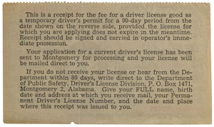 Lot #8018 Wernher von Braun's Driver's License - Image 2