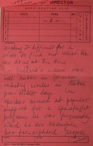 Lot #8014 Wernher von Braun Handwritten Notes - Image 6