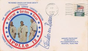 Lot #8019 Wernher von Braun Signed Cover