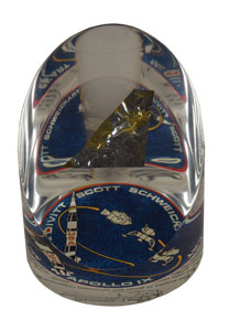 Lot #8210  Apollo 9 Flown Kapton Foil Fragment