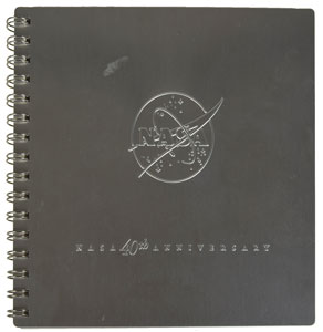 Lot #8159  NASA 40th Anniversary Book - Image 1