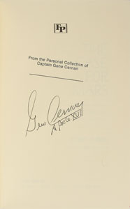 Lot #8398 Gene Cernan's Collection of (7) Signed Space Books - Image 7