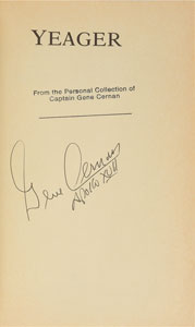 Lot #8398 Gene Cernan's Collection of (7) Signed Space Books - Image 8