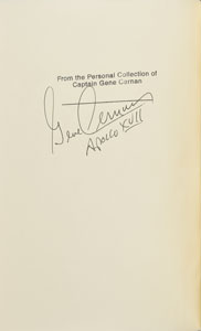 Lot #8399 Gene Cernan's Collection of (6) Signed Space Books - Image 2