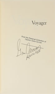 Lot #8399 Gene Cernan's Collection of (6) Signed Space Books - Image 4