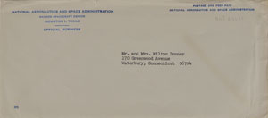 Lot #8102  Gemini 9: Gene Cernan Typed Letter Signed - Image 2
