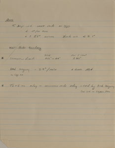 Lot #8078  MA-9: Gordon Cooper Mission Notes Archive - Image 6
