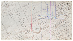 Lot #8331 Dave Scott’s Apollo 15 Lunar Orbit-Flown Photography Chart D - Image 13