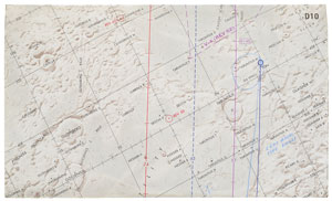 Lot #8331 Dave Scott’s Apollo 15 Lunar Orbit-Flown Photography Chart D - Image 14