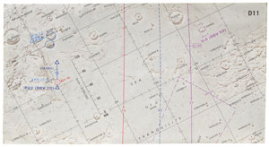 Lot #8331 Dave Scott’s Apollo 15 Lunar Orbit-Flown Photography Chart D - Image 15