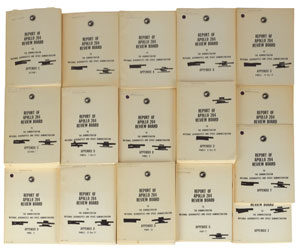 Lot #8188  Apollo 1 Set of NASA Reports