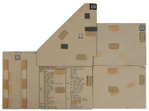 Lot #8393  Apollo 17 Set of (6) Training Cue Cards - Image 2