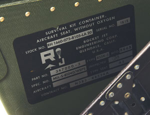 Lot #8010  A-7 Corsair Ejection Seat - Image 5
