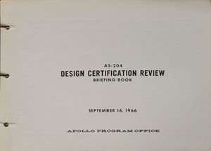 Lot #8183 Apollo Saturn IB AS-204 Briefing Book - Image 10