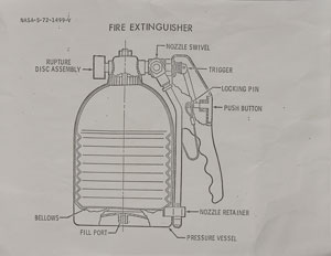 Lot #8418  Skylab Fire Extinguisher Nozzle - Image 3