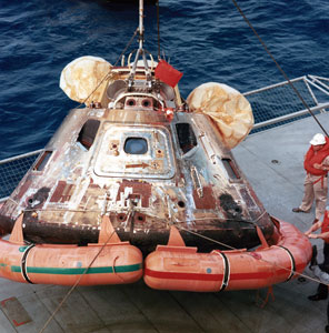 Lot #8216  Apollo 11 Flown Command Module Columbia Rescue Arrow from Crew Hatch - Image 4
