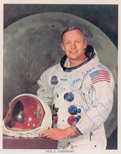 Lot #409 Neil Armstrong - Image 1