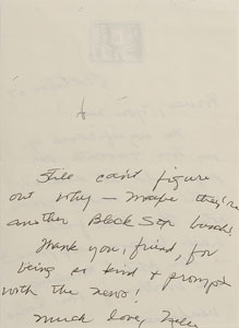 Lot #531 Harper Lee - Image 2