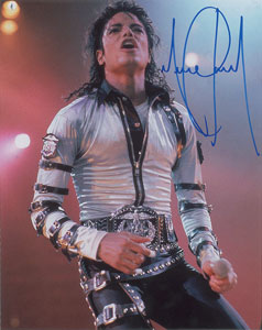Lot #645 Michael Jackson