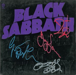 Lot #608  Black Sabbath