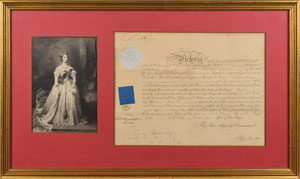 Lot #291  Queen Victoria