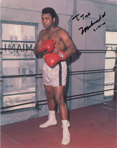 Lot #852 Muhammad Ali