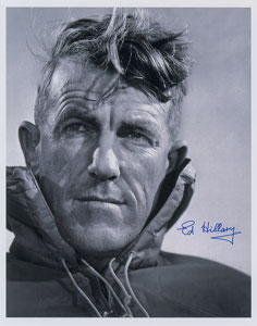 Lot #255 Edmund Hillary - Image 1