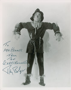 Lot #838  Wizard of Oz: Ray Bolger