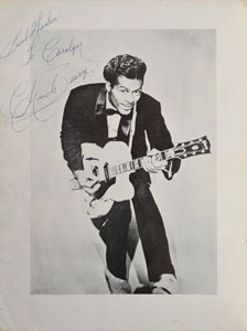 Lot #607 Chuck Berry and Carl Perkins
