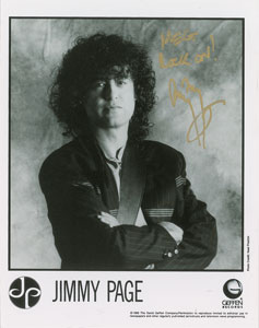 Lot #655  Led Zeppelin: Jimmy Page