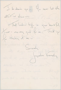 Lot #70 Jacqueline Kennedy - Image 2