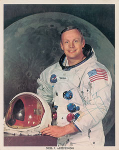 Lot #408 Neil Armstrong - Image 1
